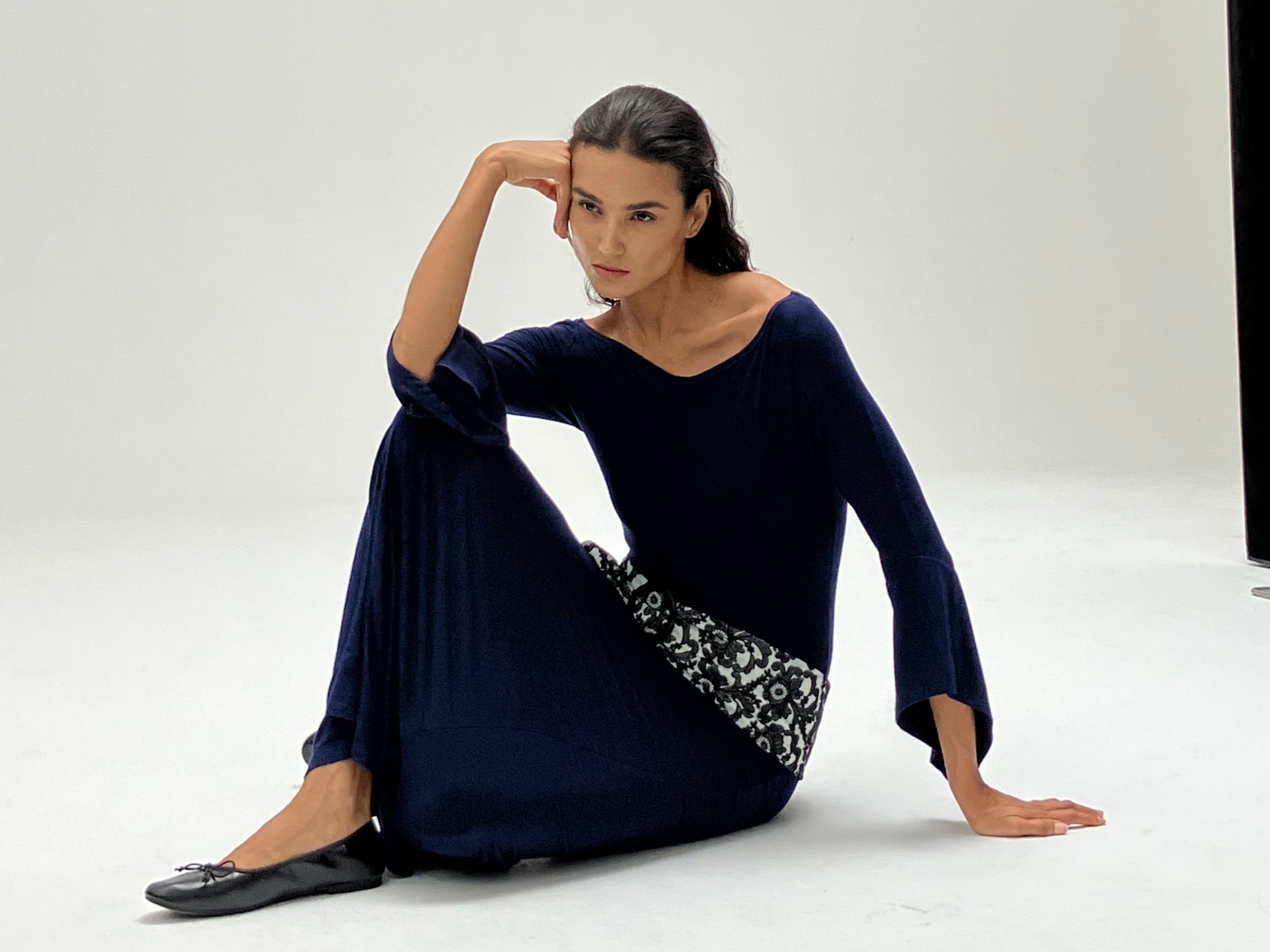 the fabric felt like a hug, Joyce said. 