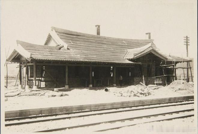 1933年，日本人拍摄的图们江 