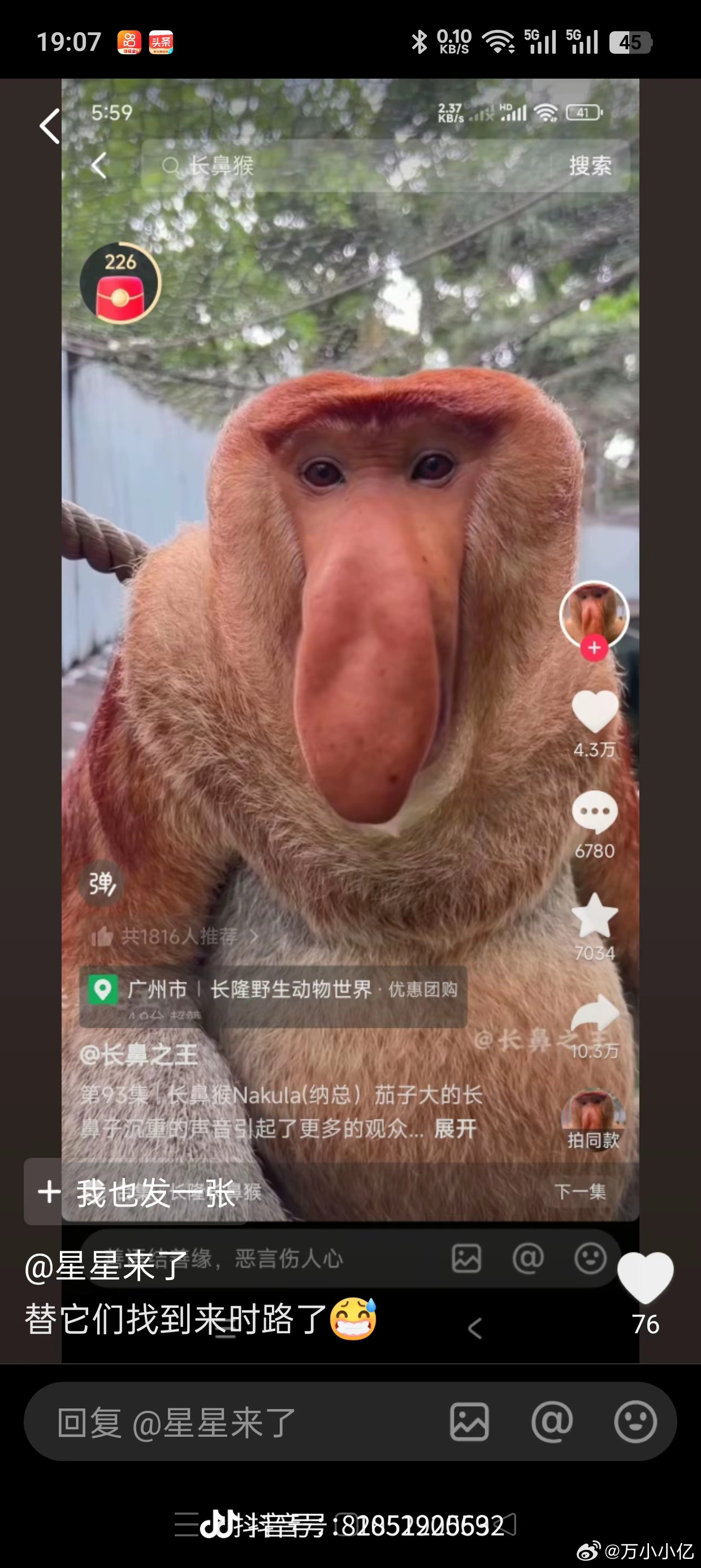 长鼻子 