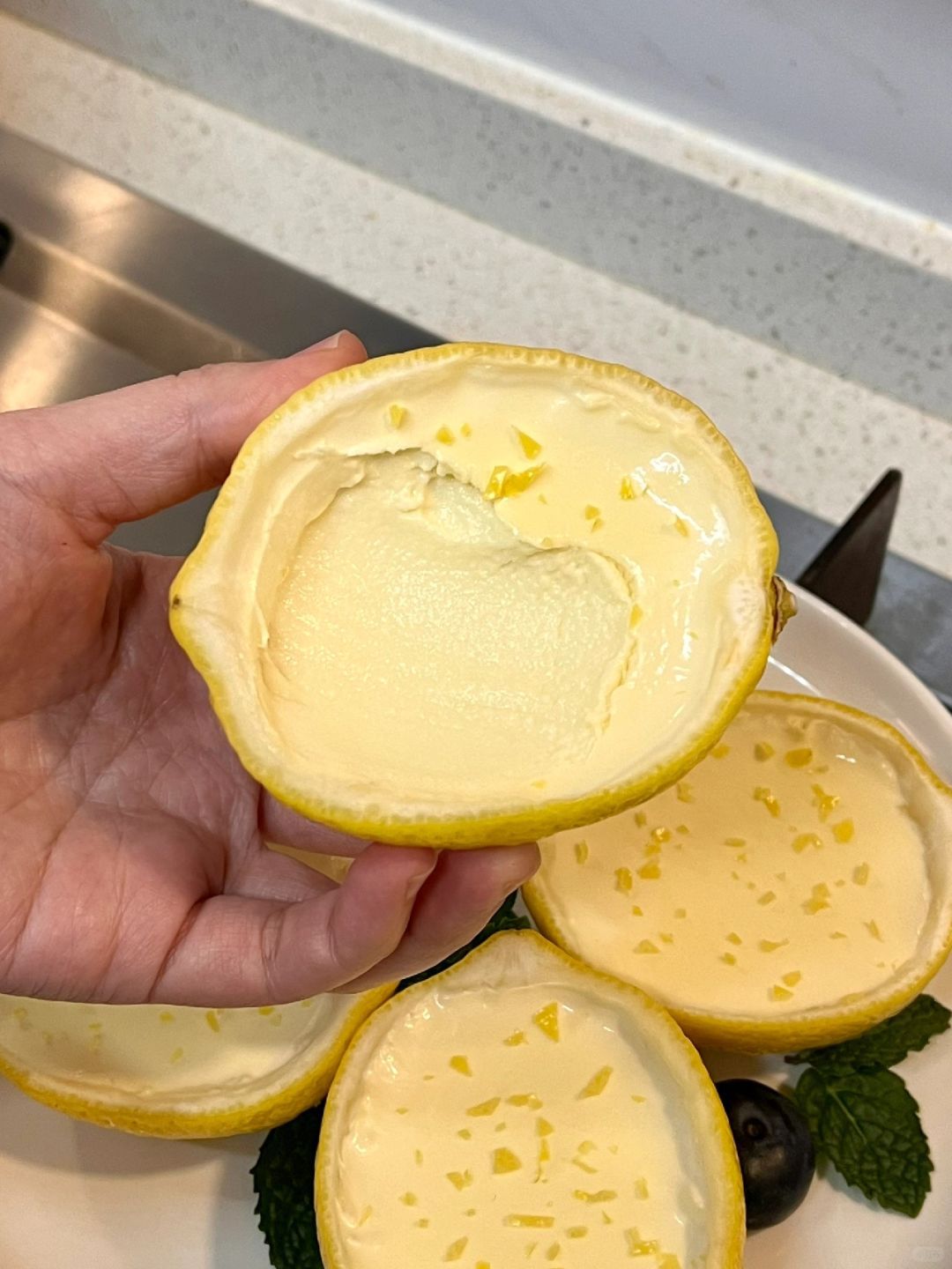 朋友点名要吃的柠檬奶冻🍋