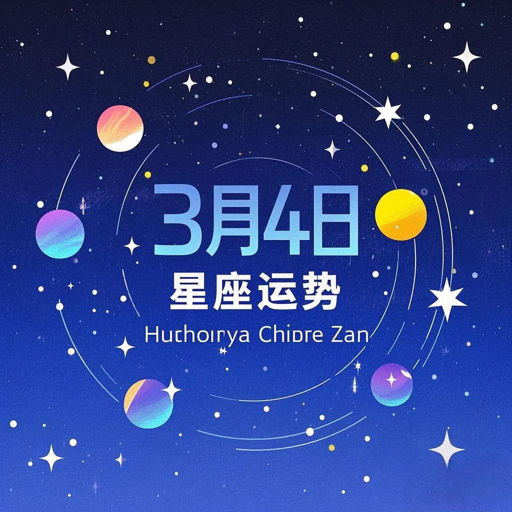 3月4日星座运势：
 白羊座♈  
1. 运势简评：行动力爆发期，把握机遇但勿急