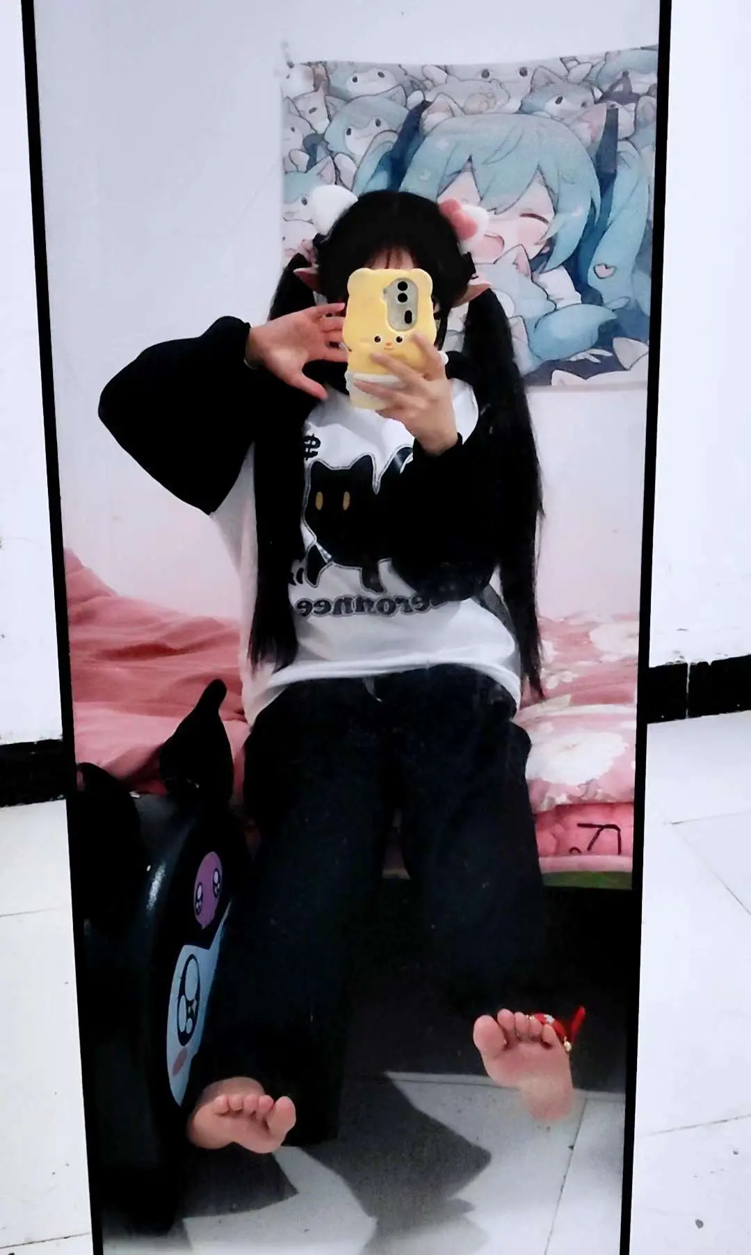甜妹 ootd ootd穿搭 秋天 无处安放的小脚丫