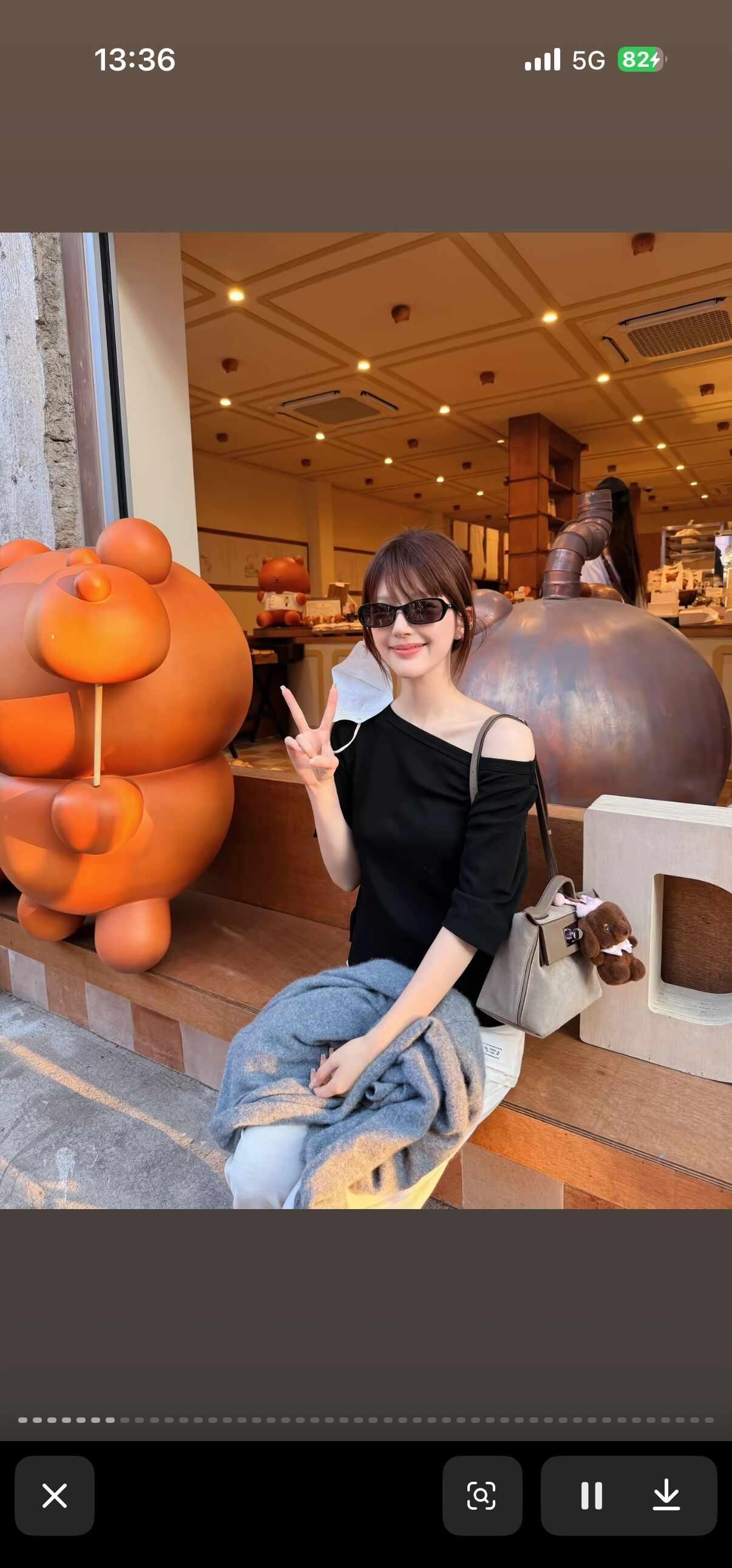 露思这个短袖有人知道是什么牌子吗 好好看
