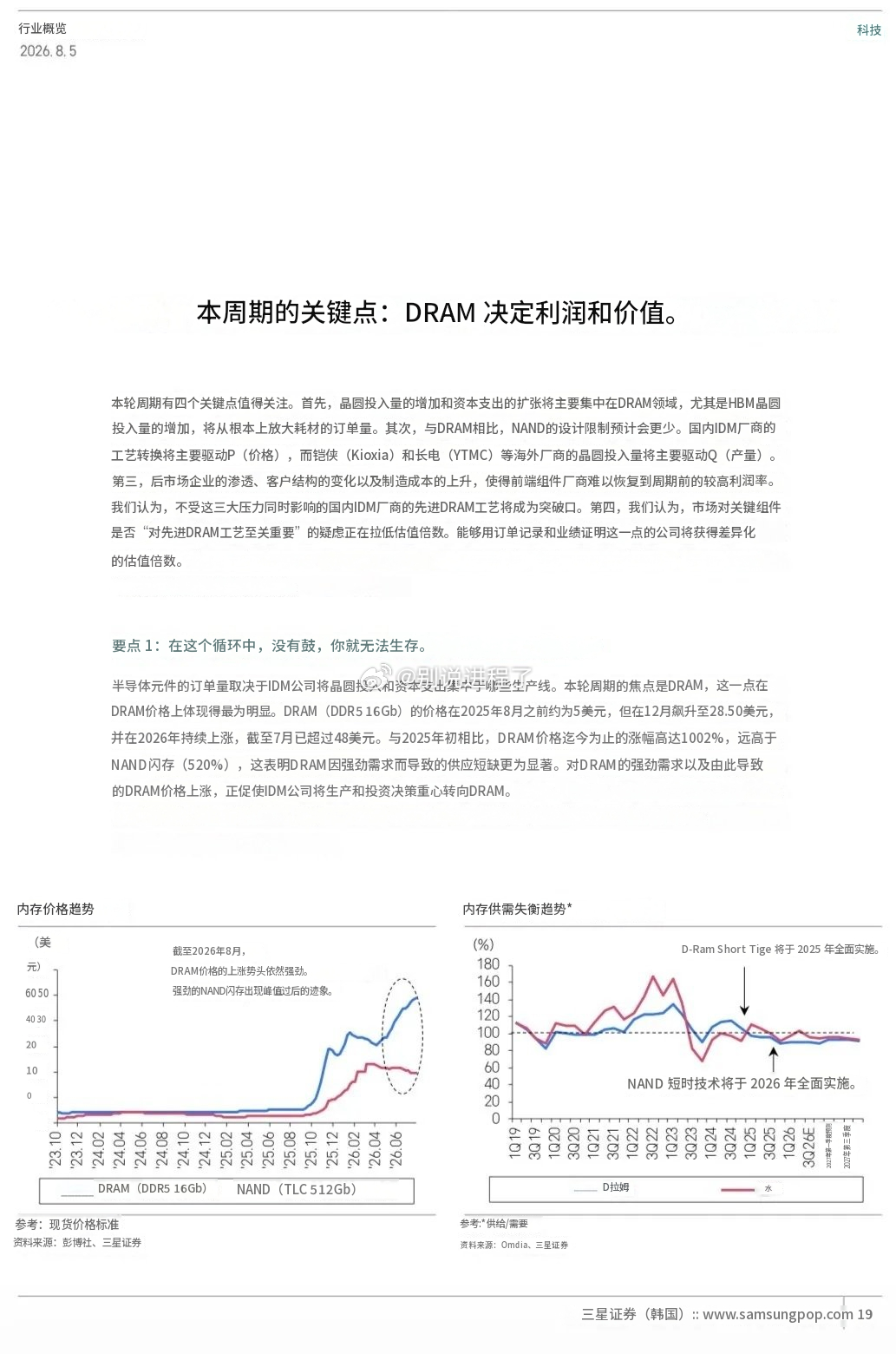 还是围绕内存周期展开。 