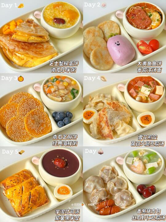 小朋友的开胃早餐合集‼️暑假营养早餐这样做