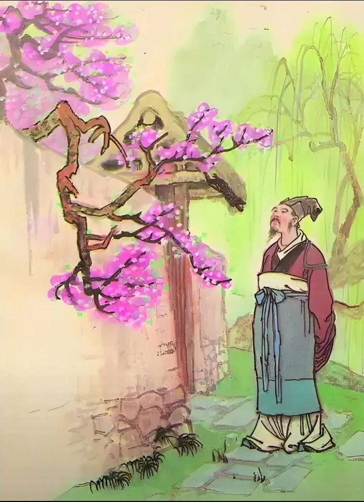 纵使红杏要出墙
也得有个俊模样
长成歪瓜裂枣型
——？

上联：花儿本不丑；
