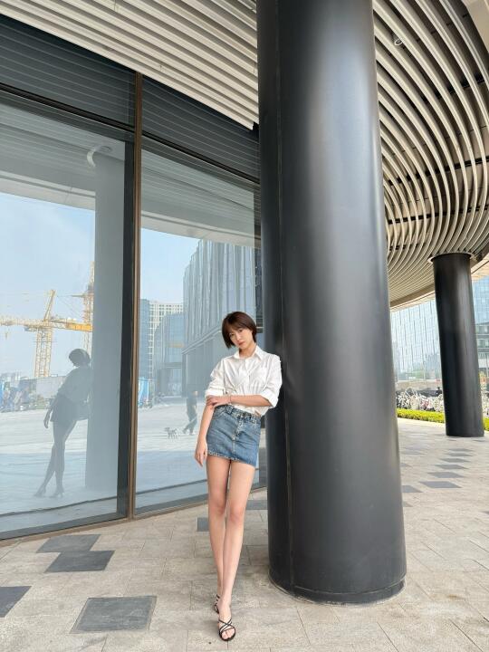 这么穿显腿长