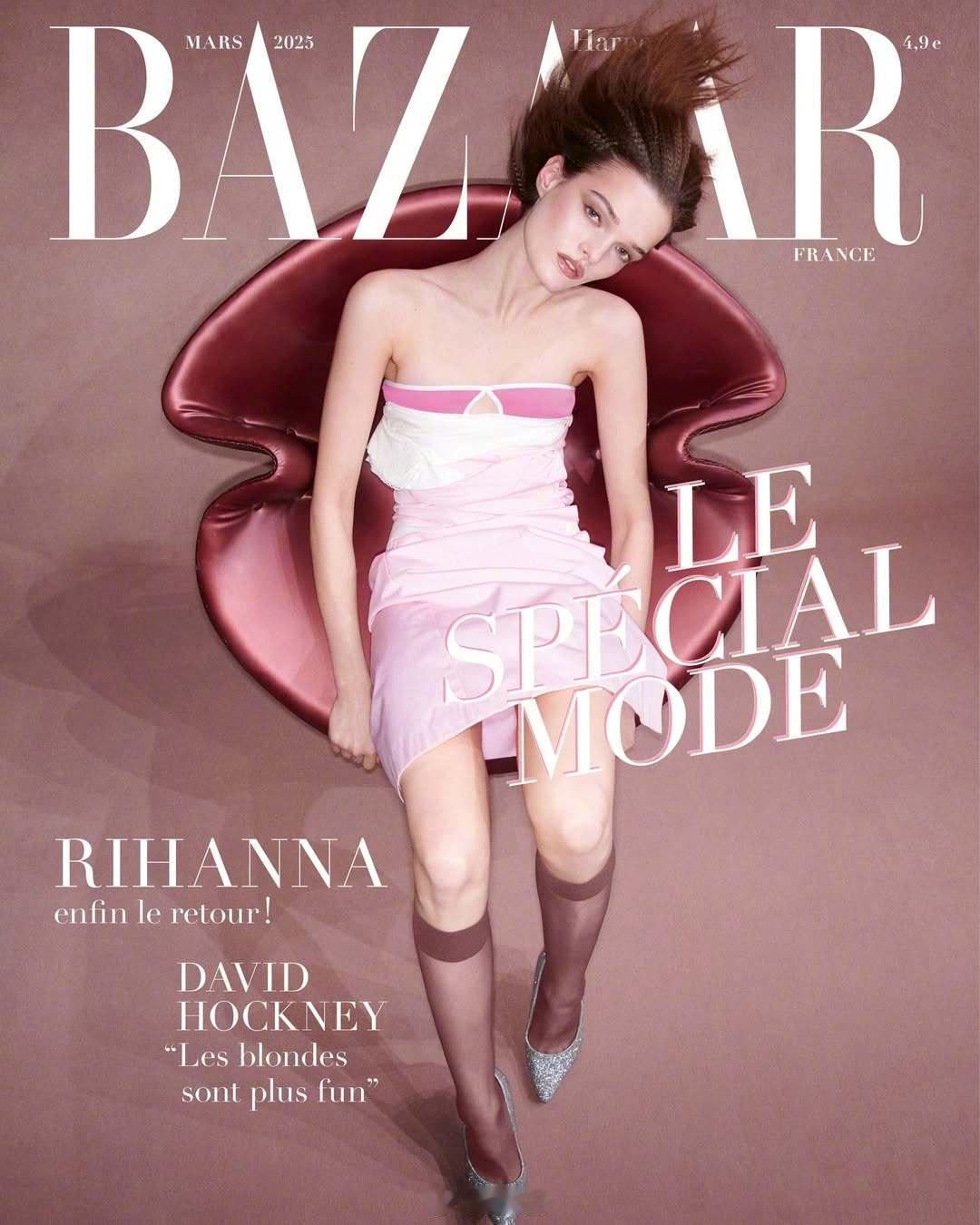 封面大赏  Harper's BAZAAR France March 2025: