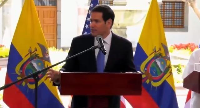 卢比奥这句话堪称向全世界发出危险信号，一句话令现场鸦雀无声！卢比奥真是狂妄到没边