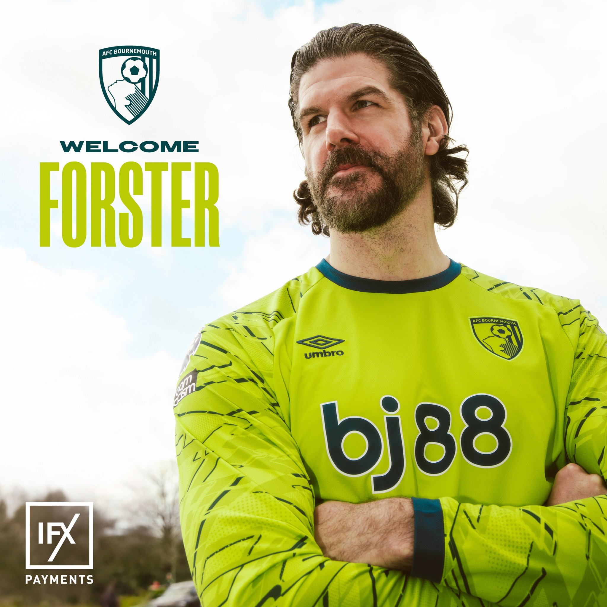 自由身的福斯特加盟伯恩茅斯，签约6个月ExSpurs