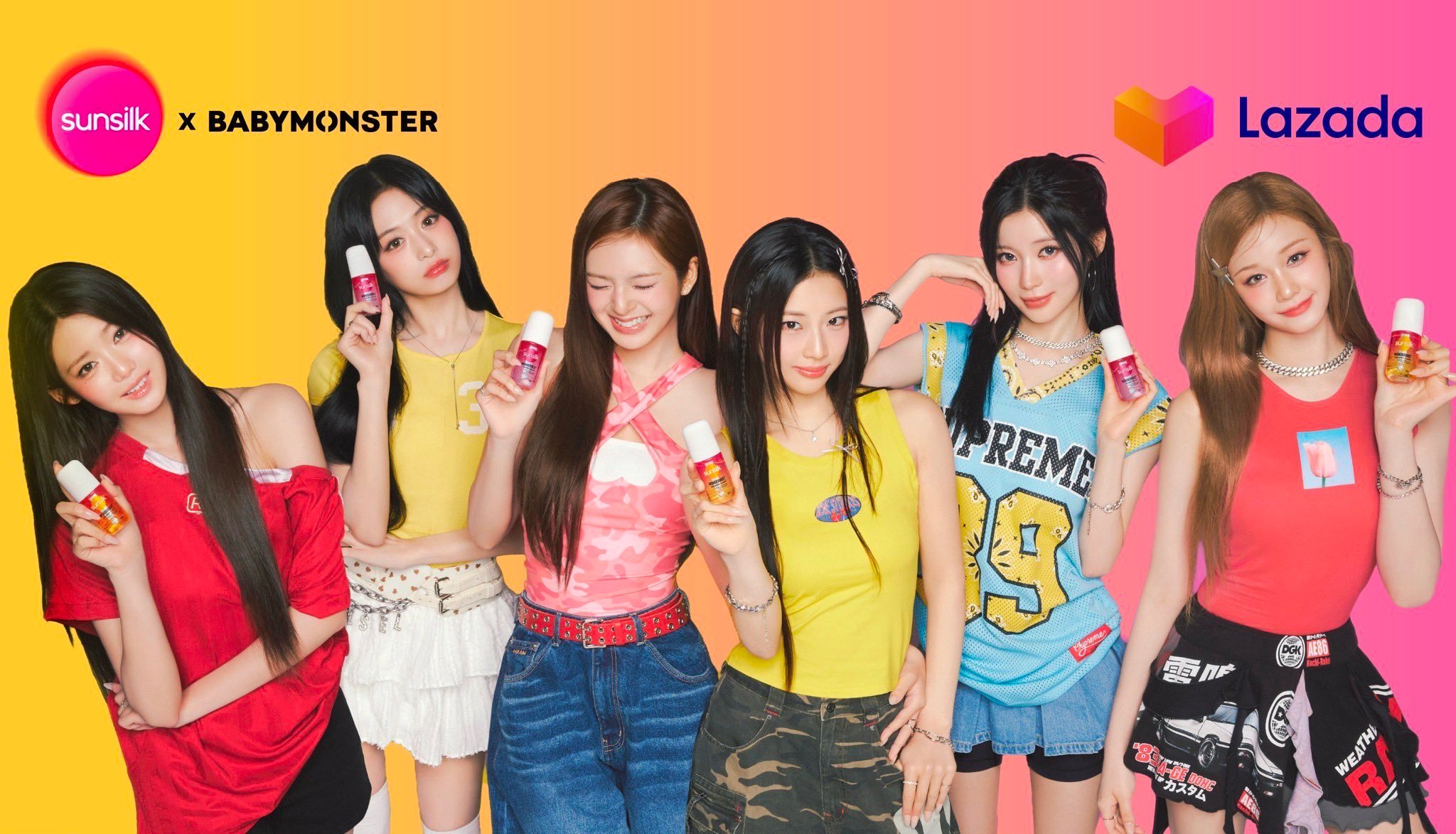 SUNSILK x BABYMONSTER 
