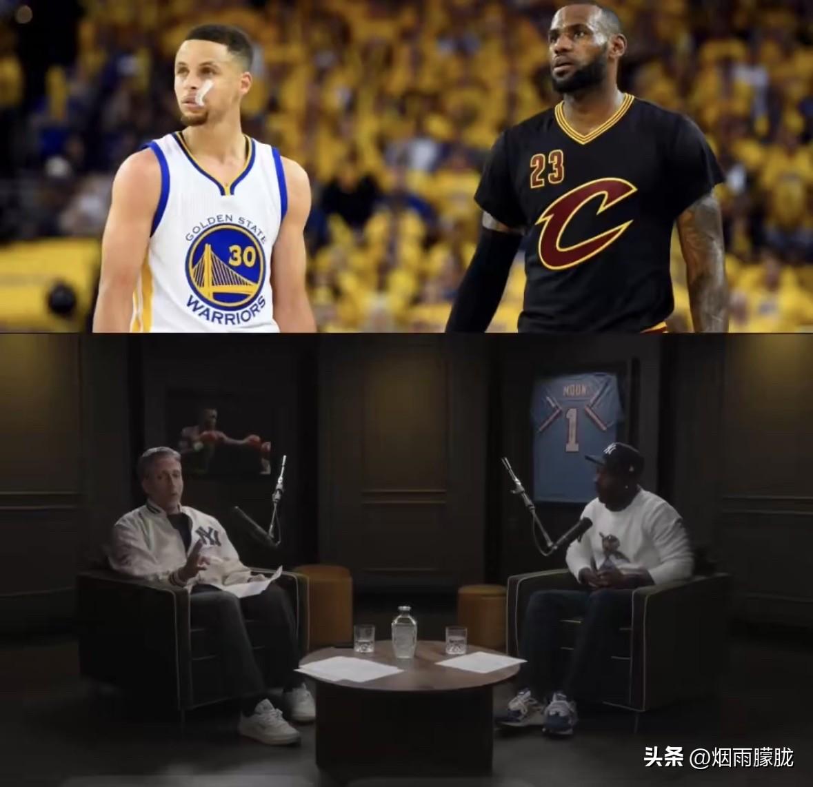 “勒布朗无疑是当时世界上最好的球员。那一年，勒布朗的价值相当于两个库里。在201