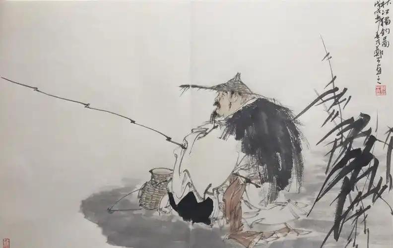 上联：孤翁闲钓无鱼咬
下联：[比心]

网络图片/诚谢侵删