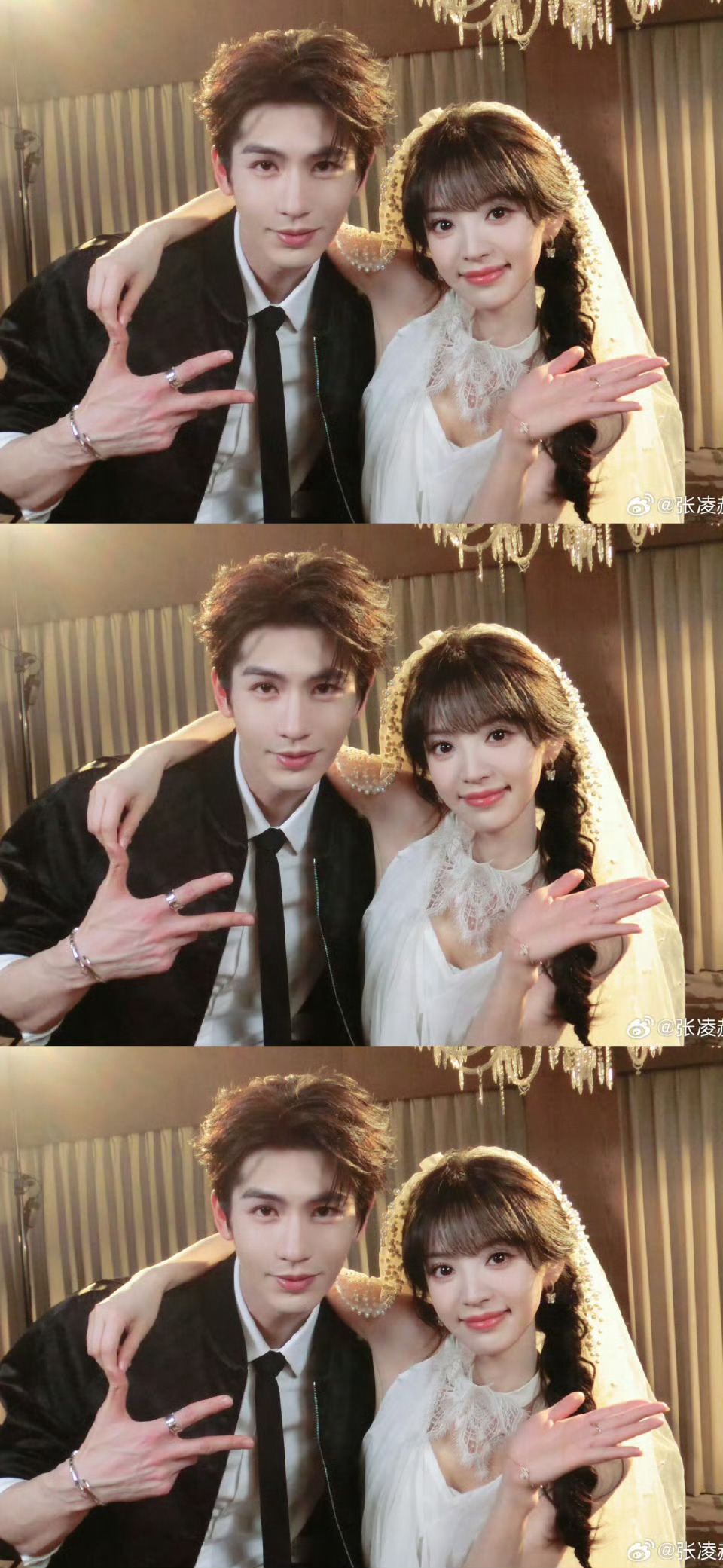 张凌赫田曦薇现代剧看起来更配双手双脚赞成！终于有人说出我的心声了！他俩这身高差、
