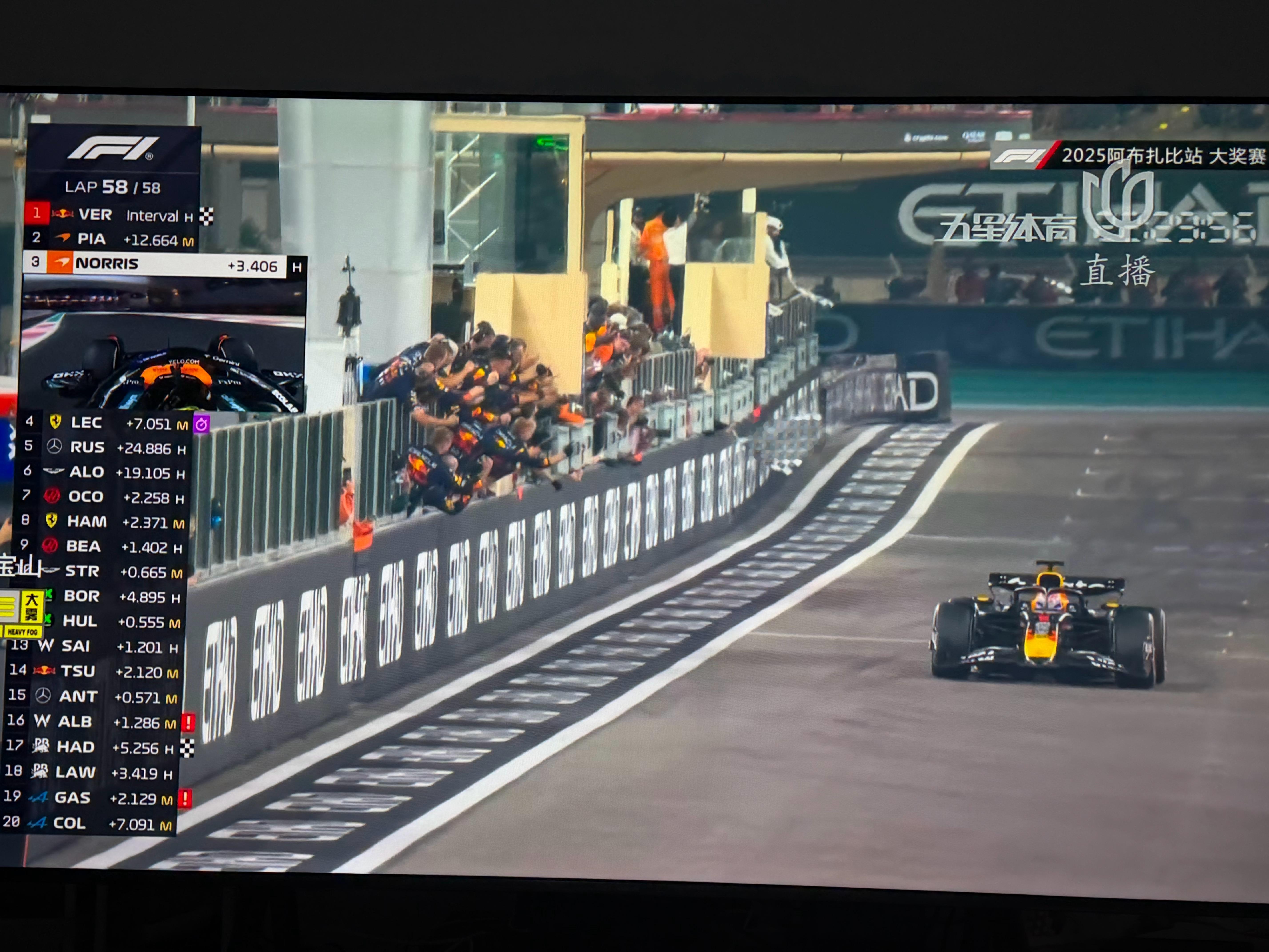 F12025大结局了1，维斯塔潘依旧牛逼2，皮亚斯特里稳定发展3，诺里斯世界冠军