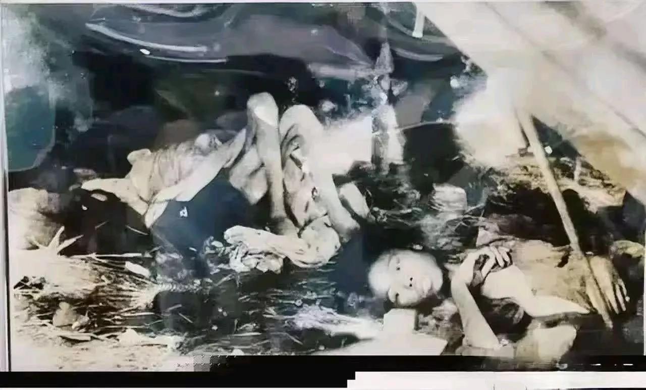 看到这张照片，那画面里的惨状，真的让人揪心又愤怒。日寇竟说出 “用中国人的血洗亮