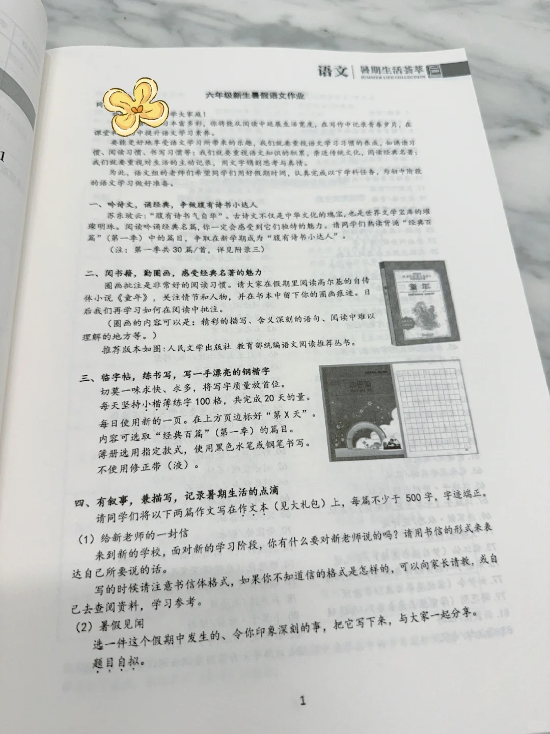 学校暑期大礼包，大家都做了多少啦？