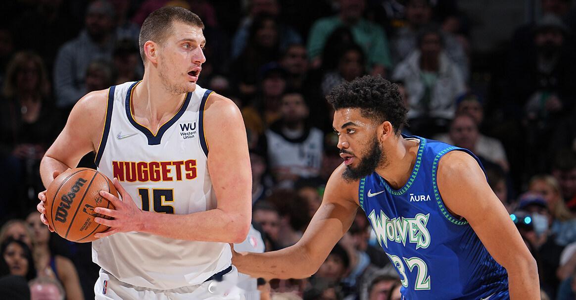 掘金深陷苦战💥季后赛首轮 G3，掘金客场96-113不敌森林狼，大比分1-2陷