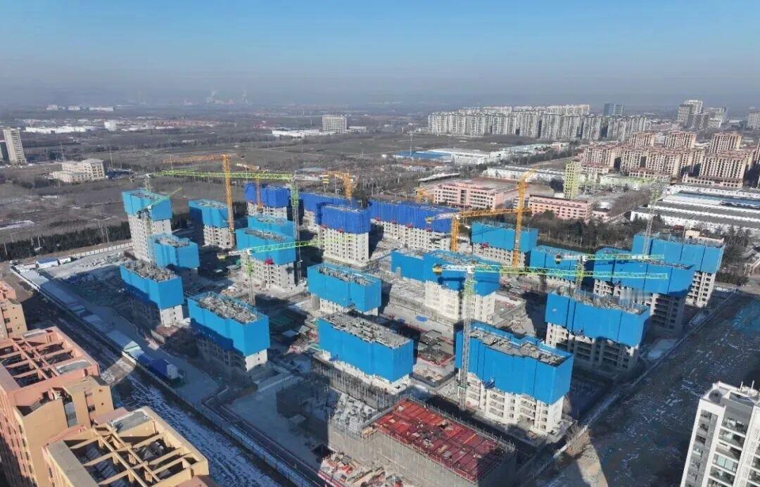 近日，青岛市城阳区上马街道东张村棚改项目20