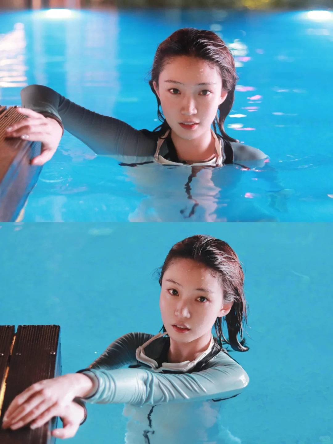 泳池里的快乐🌬️