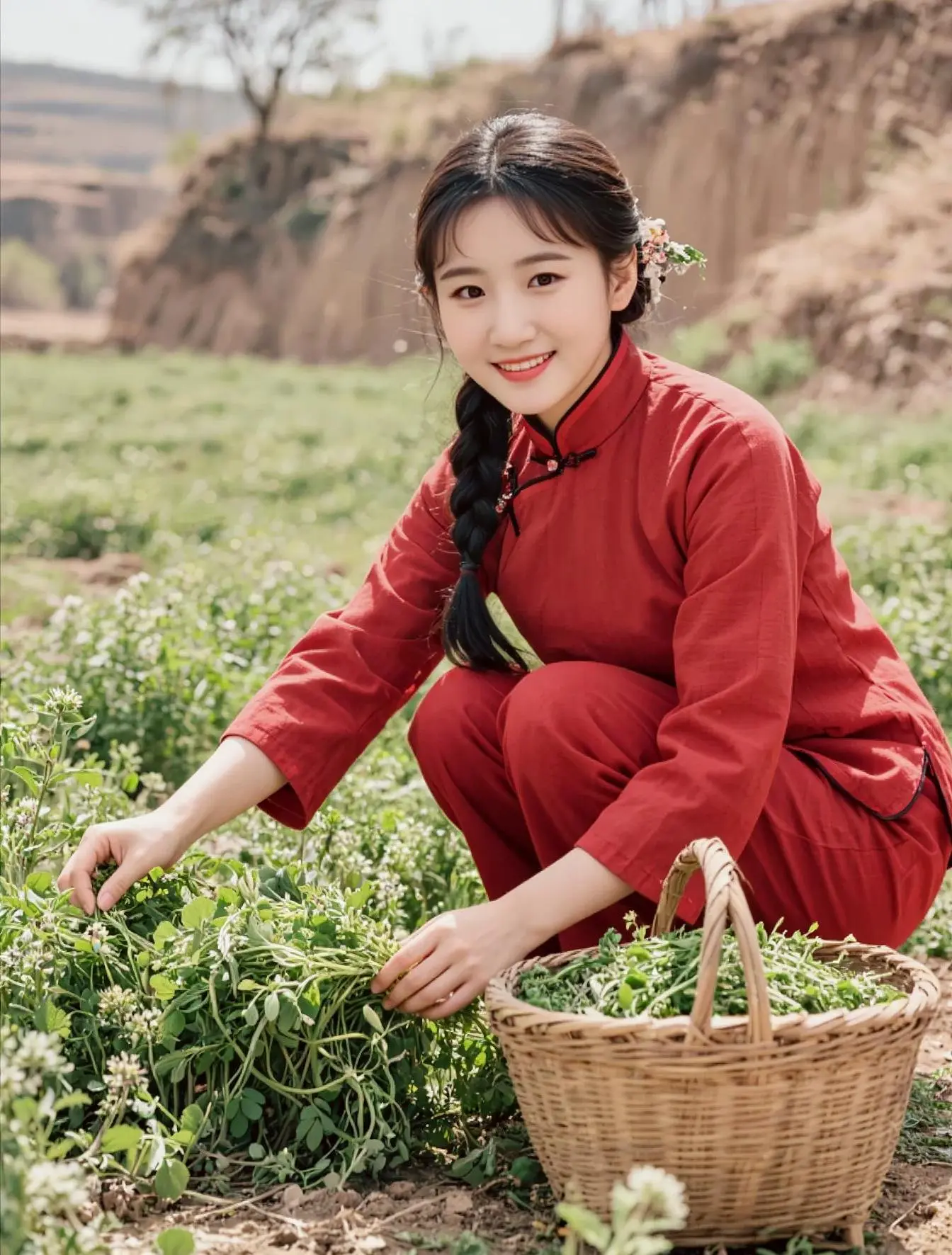 AI黄土温柔写真 随变ai随便玩