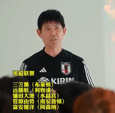 日本国足也开始召集人手了，他们的主要的召集的球员都是欧洲各大联赛的，单单在欧洲踢