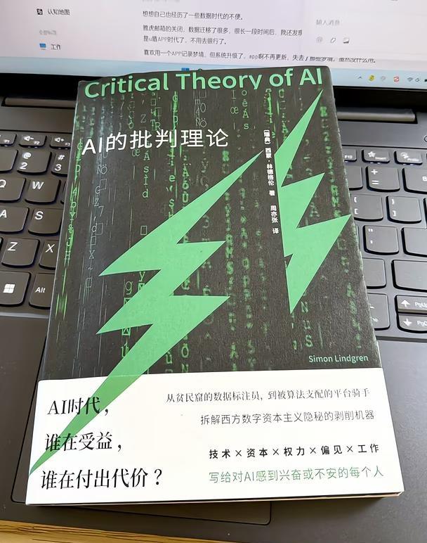 在AI时代，人还能守住什么。
读《AI的批判理论》 最近用AI agent，搭工