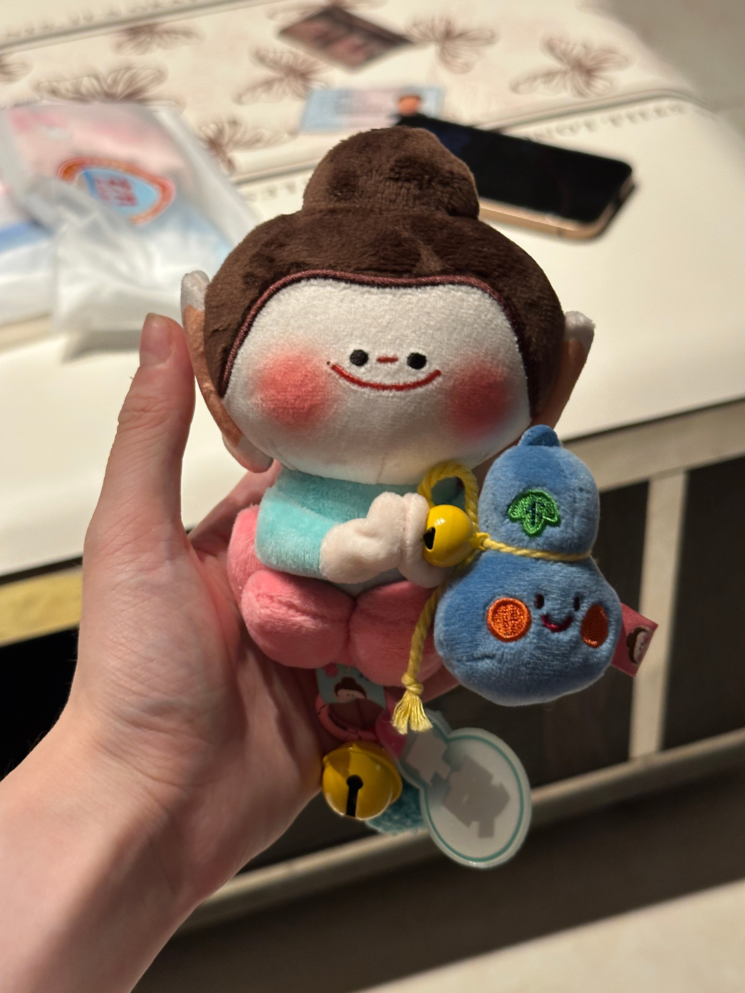 我爸给我买的佛小伴蓝色葫芦萌之 