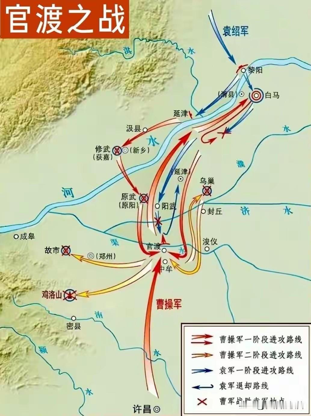 官渡之战：以智胜力

在中国历史的长河中，有这样一场战役——它没有昆阳之战那般充