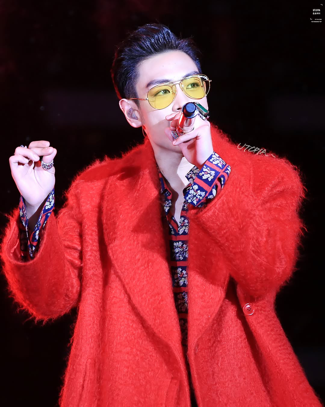 T.O.P 男孩子嘟嘴就是在要亲亲吧崔胜铉 南韩颜霸 t.o.p