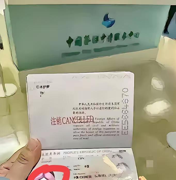 谁能想到，拿到美国国籍的姑娘，会在护照被剪角时掉眼泪？这哪是舍不得一本证啊，分明