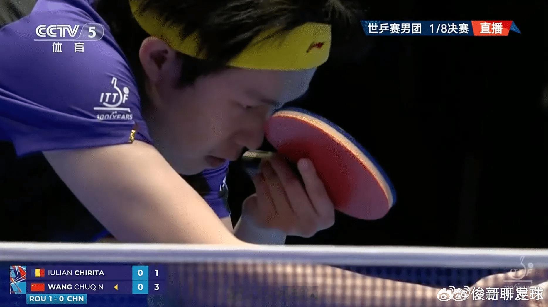 国乒男单全军覆没2026WTT 澳门冠军赛男单 1/4 决赛，周启豪 1-4 不