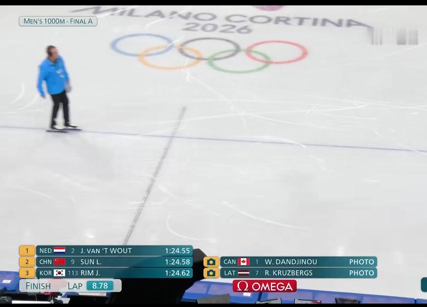 孙龙的眼泪：从自责到破防，是中国短道速滑最动人的注脚
米兰-科尔蒂纳冬奥会短道速