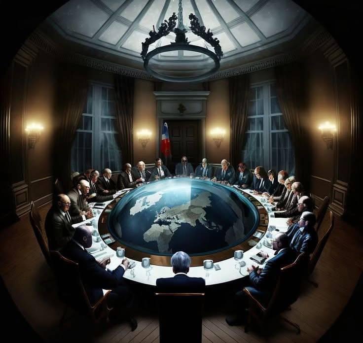 这些是中央集权的权力结构，是我们无法控制的 “深层国家” 结构：(ds机构)
