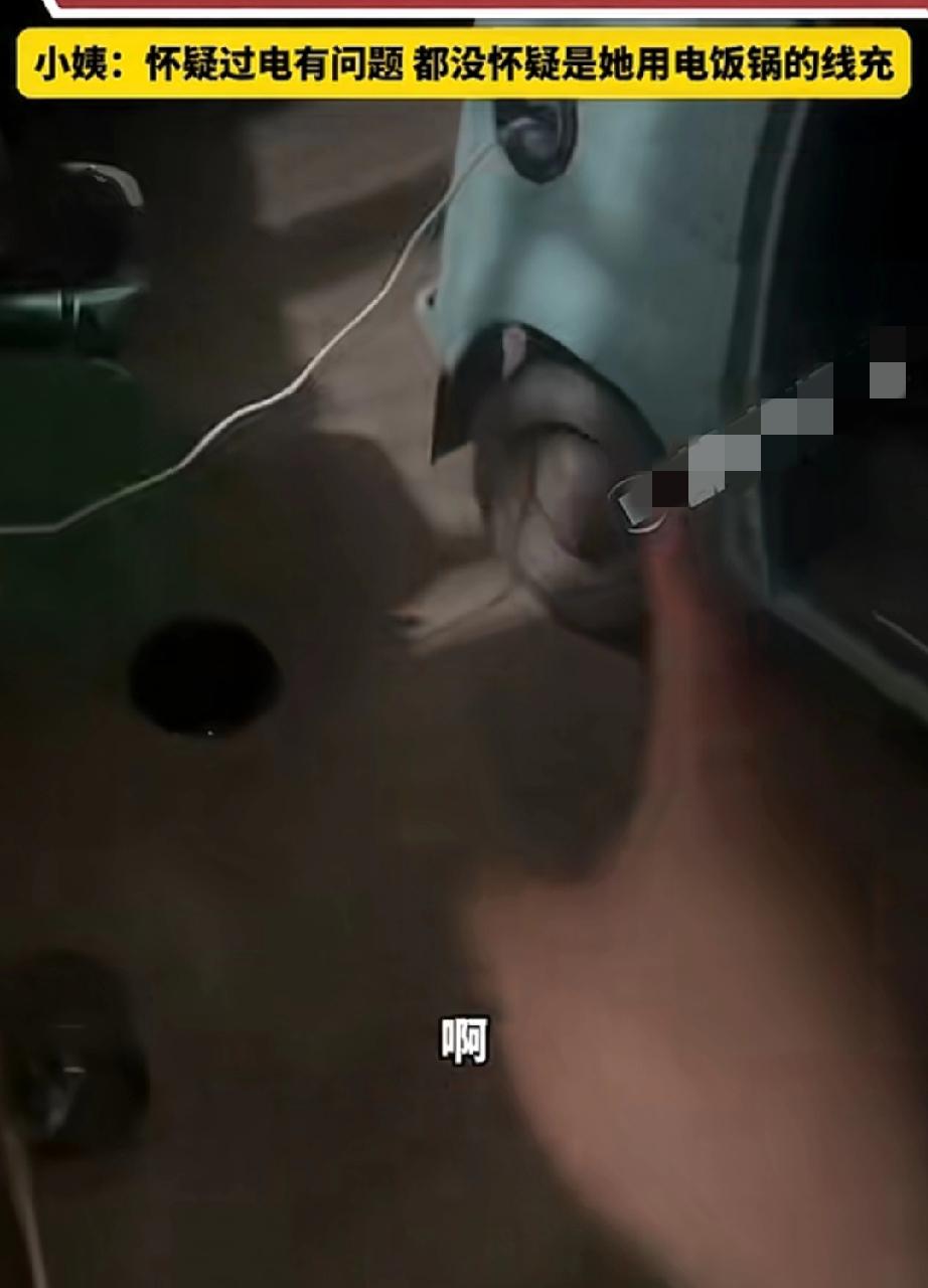 真是人才！刚开始这女人吐槽自己外甥女用电饭锅的插头给三轮车充电，我还以为她外甥女