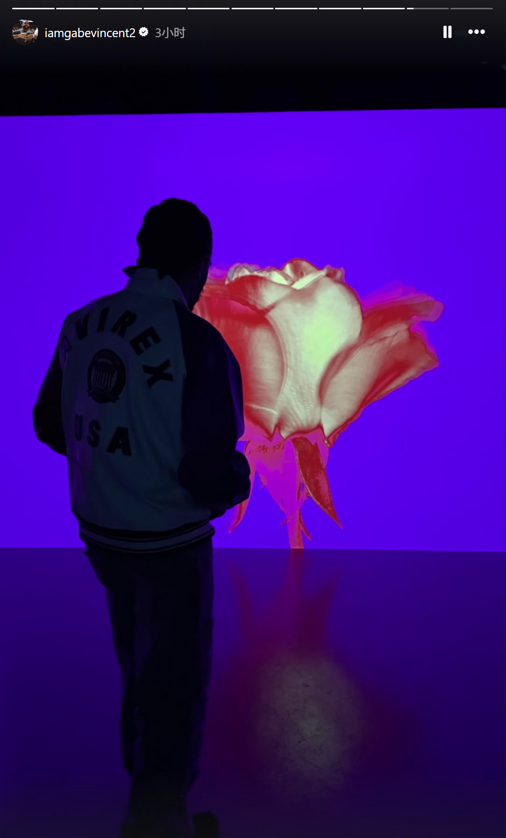 文森特今天约会去了，小情调搞起来