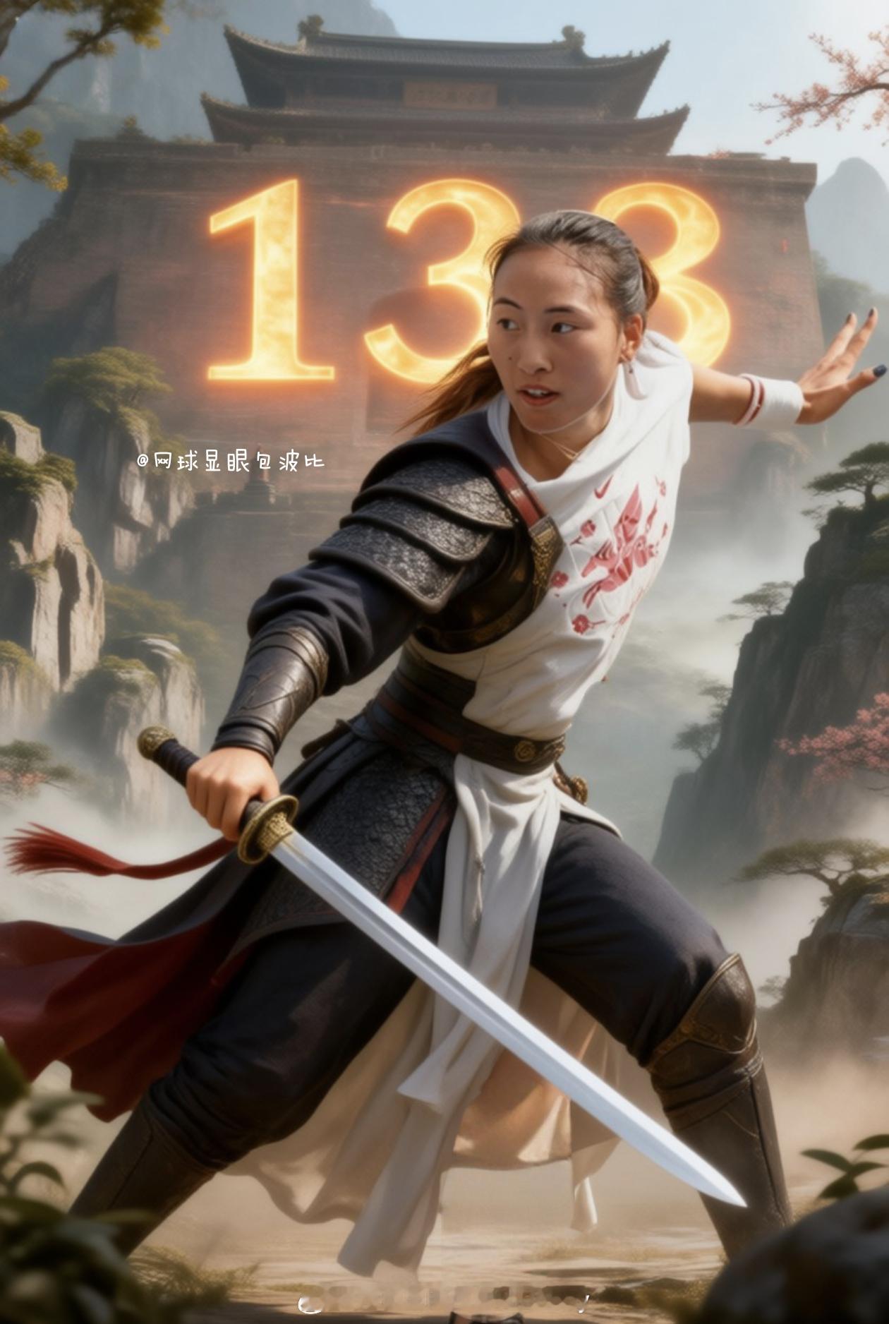 郑钦文即时排名上升到23位，夺冠排名将逼近top10🇨🇳王欣瑜今天有座大山等