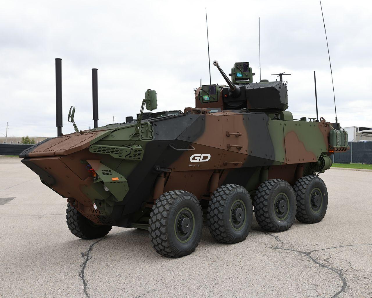 【图1】美国德事隆系统公司和【图2】通用动力陆地系统公司（GDLS）开发的配备3