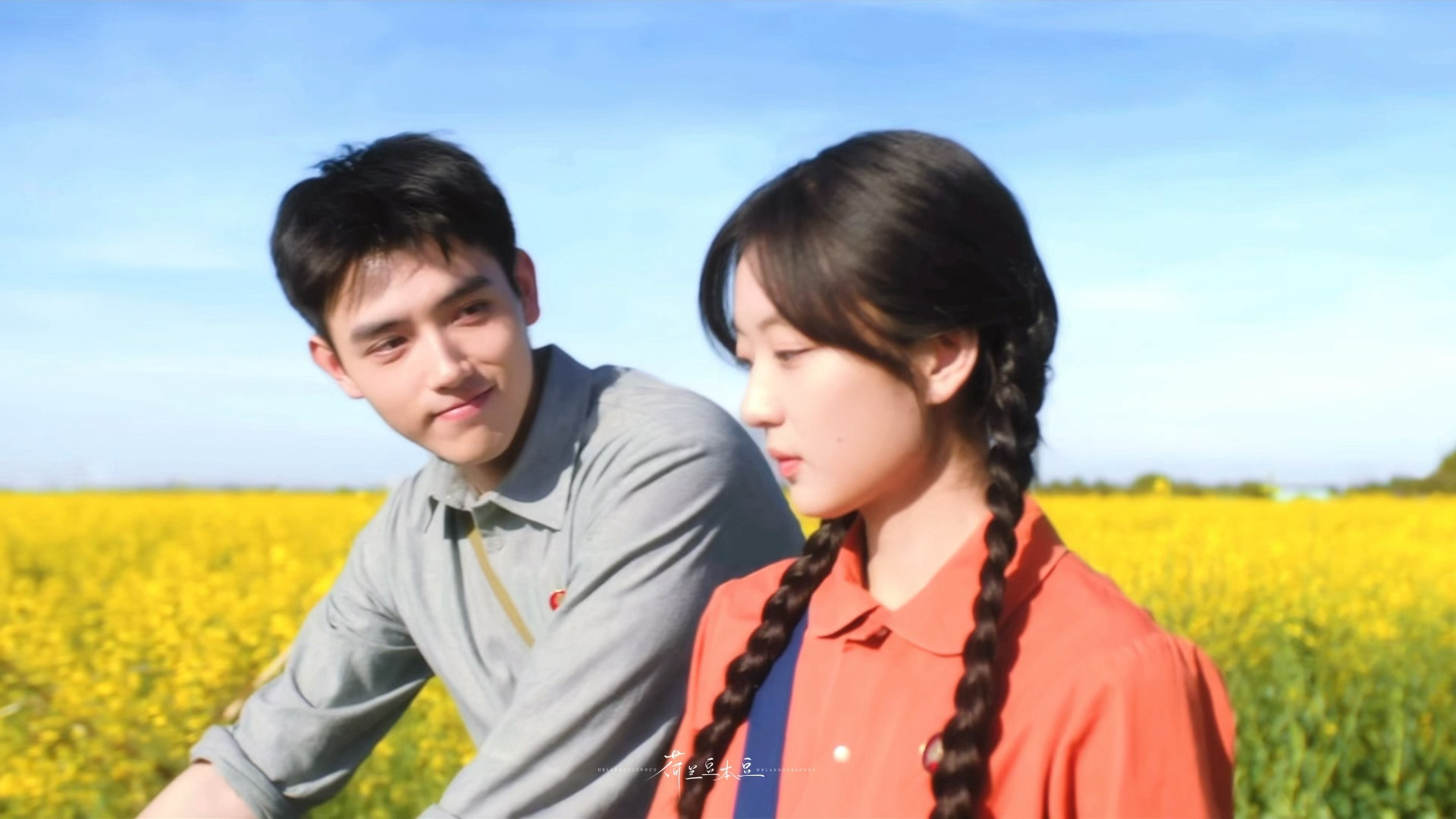 油菜花田这段萌死我了我靠阴湿男鬼的小三看多了，方穆扬这样顶着一张健气傻狗脸撬费霓