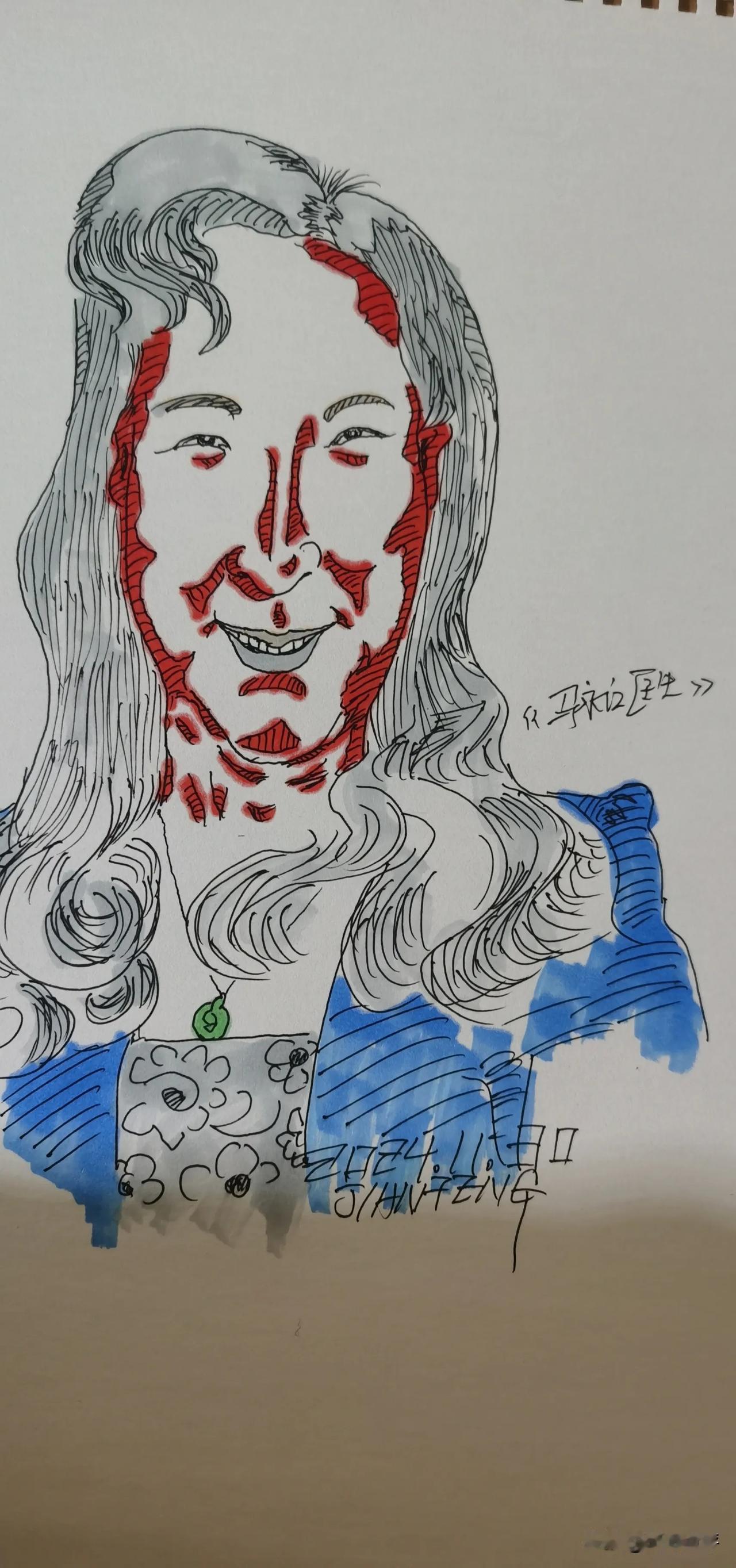 妇科医生马永红不幸病逝！一路走好！图画夲 医学插画打卡