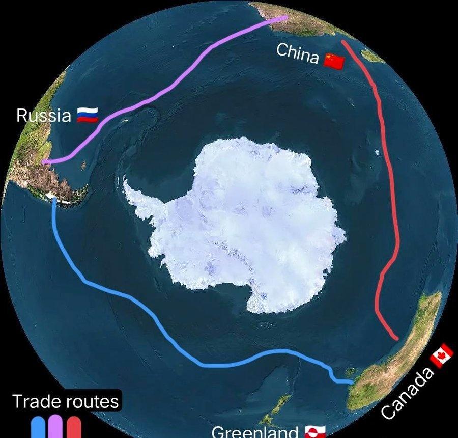 格陵兰岛的战略重要性（图解） ​​​