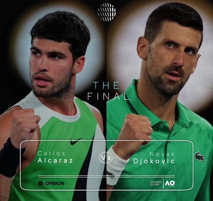 就要开始了。阿卡将力争成为史上最年轻的全满贯得主，德约将冲击他的第25个大满贯冠