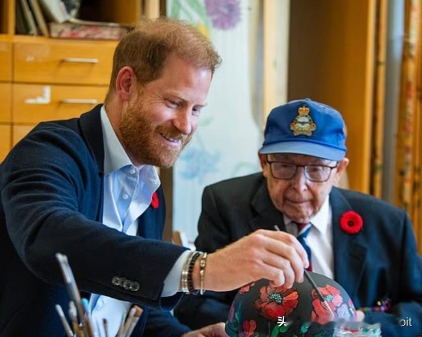 公关噱头被戳穿！哈里上周突然前往加拿大会见皇家军团，以及在医院会见退伍军人之行，