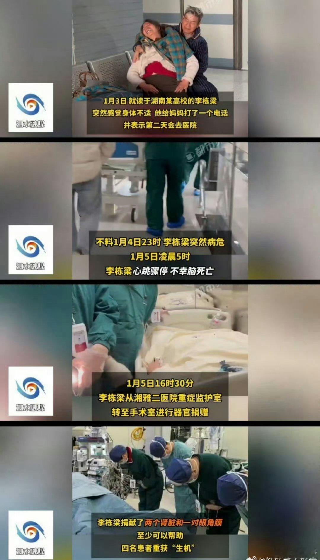 捐献器官的事，你们询问下身边人有没有签这种的。 ​​​