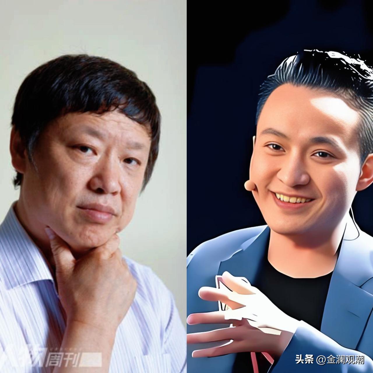 这两个人在网上搞“小作文”比赛吗？

一个是大记者大编辑，一个是“新概念”作文高