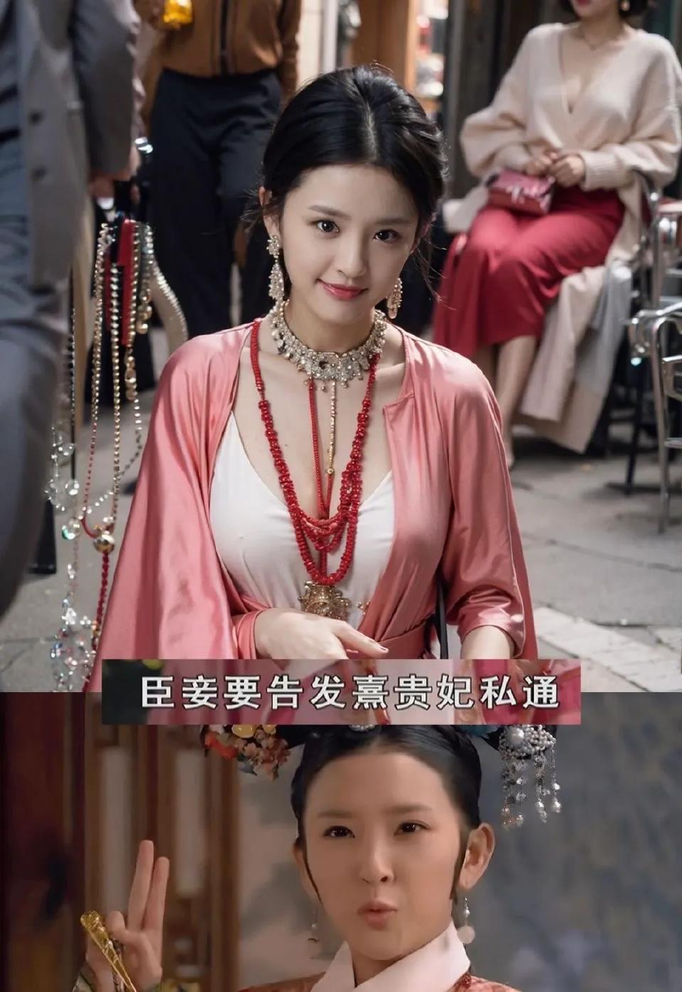 祺贵人愚蠢，却实在美丽。#甄嬛传#