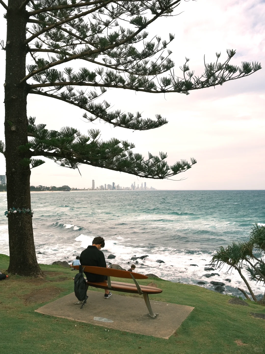 冬季阴天海边给到的些许电影女主破碎感🌊