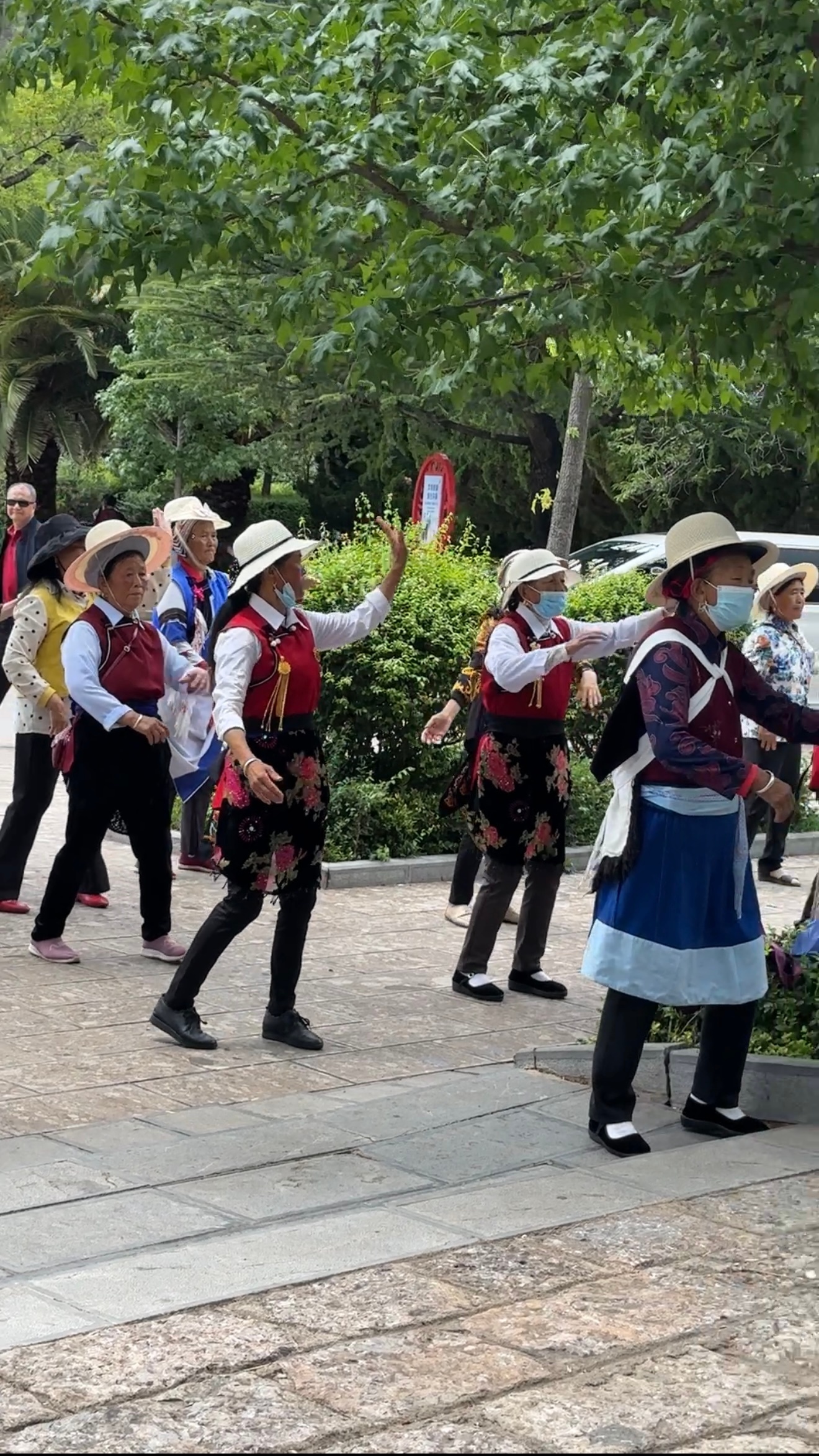 和美丽江共庆三多节又到一年纳西族最隆重的三多节，雪山脚下满是节日氛围。祭三多神、