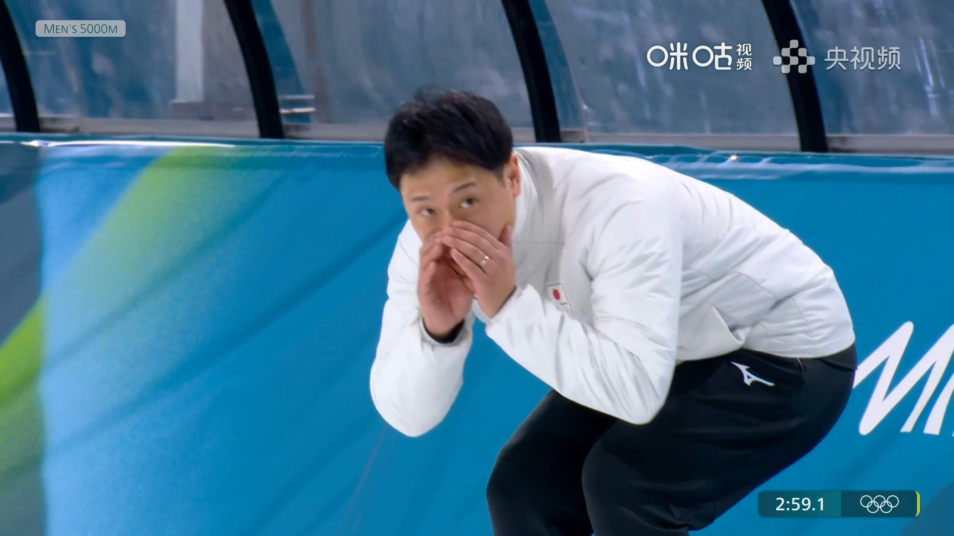 #刘瀚彬速滑5000米顺利完赛# 米兰冬奥会速度滑冰男子5000米，🇨🇳来自