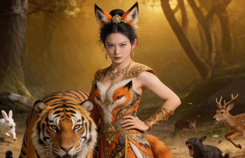 看图猜成语 
上期猜成语答案：如虎添翼！ 
 
大家猜对了吗？
本期猜成语： 